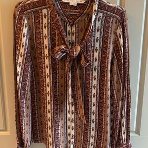 Veronica Beard Multicolor Patterned Top